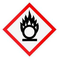 FAROPIKTOGRAM OXIDERANDE 250X250MM TRA084