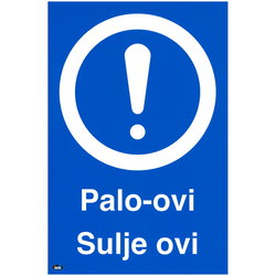 DEKAL PALO-OVI, SULJE OVI 200X300 TRA110T