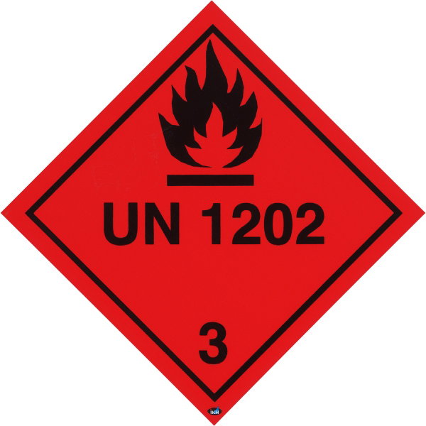OPASTE ADR 3 UN 1202 PALAVAT NESTEET 100X100 TARRA - TRA112T-UN - IKH
