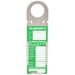 BYGGSTÄLLNING KORT + HÅLLARE TRA183