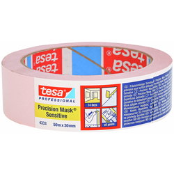 MASKERINGSTEJP 04333 FÖR TAPET 50M/30MM LJUSRÖD TS011A