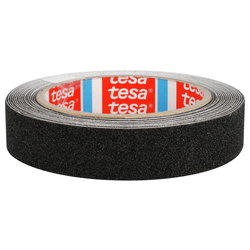 HALKSKYDDSTEJP 55587 SVART 5M/25MM TS040