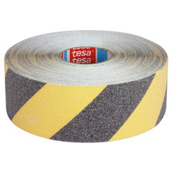 HALKSKYDDSTEJP SVART / GUL 15M/50MM 60951 TESA TS080