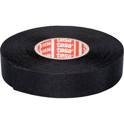 TYGTEJP PET 25M/19MM 51036 SVART TS0830