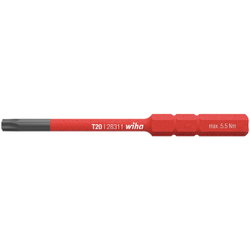 BITS SLIMBIT VDE TORX T20X75MM WH35509