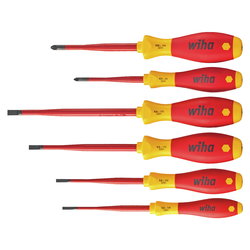 SCREWDRIVER SET VDE 6 PCS SLOTTED/PZ SB WH36455
