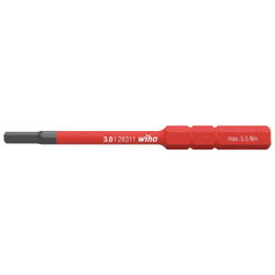 BITS SLIMBIT VDE SEXKANT 3,0X75MM WH37147