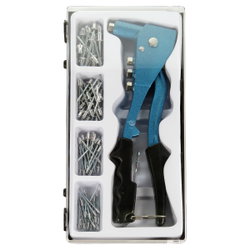 POP RIVET GUN + RIVETS 100PCS X002105