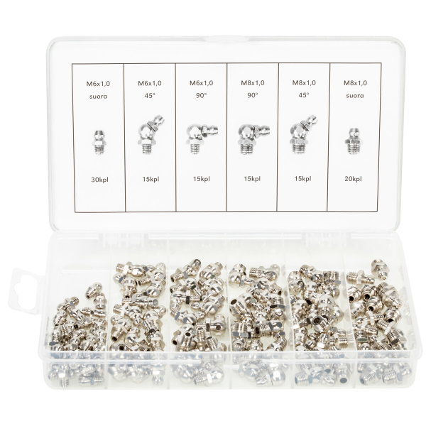 GREASE NIPPLE ASSORTMENT 110PCS X008113