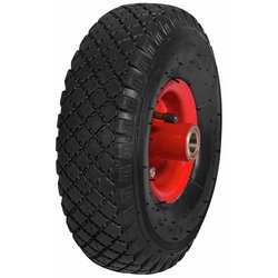 PYÖRÄ 4.00X4/4 MET/KUULAL. TÄYDELLINEN XPR300100A