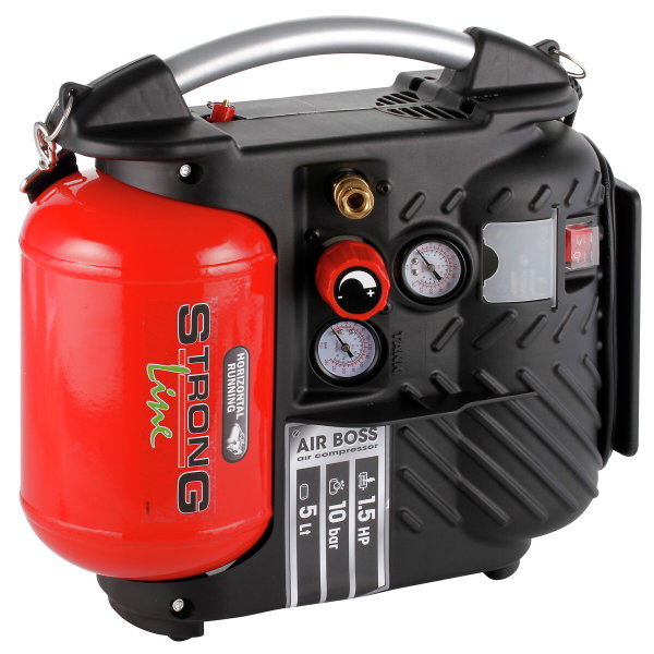 KOMPRESSORI 180L 1,1KW 5L ÖLJYTÖN KANNETTAVA XT05180