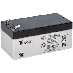 BATTERY YUASA INDUSTRIAL 12V/3,2A 134X67X65 Y32-12