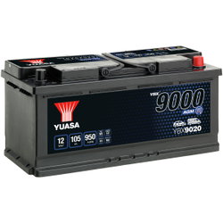 BATTERI 105AH AGM -+ 393X175X190 YBX9020