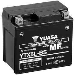 AKKU YUASA  MP 4,2AH AGM -+ 115X72X107 YTX5L-BS